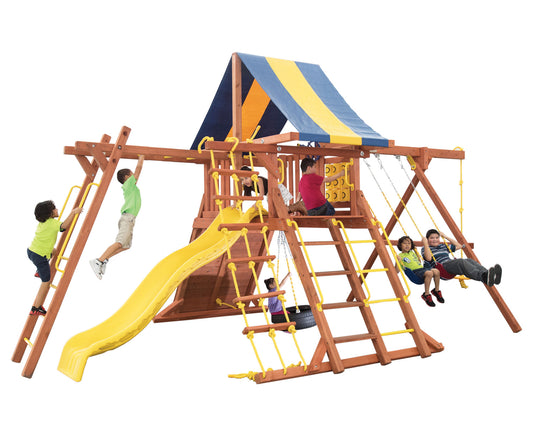 Parrot Island PlayCenter with Monkey Bars